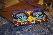 Skulls Arts and Crafts Pouch