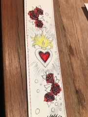 Hand Painted Guitar Straps