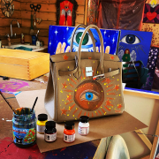 Hand Painted Hand Bags